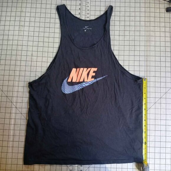 Men's Nike Black Tank Top Comfy - Picture 2 of 6